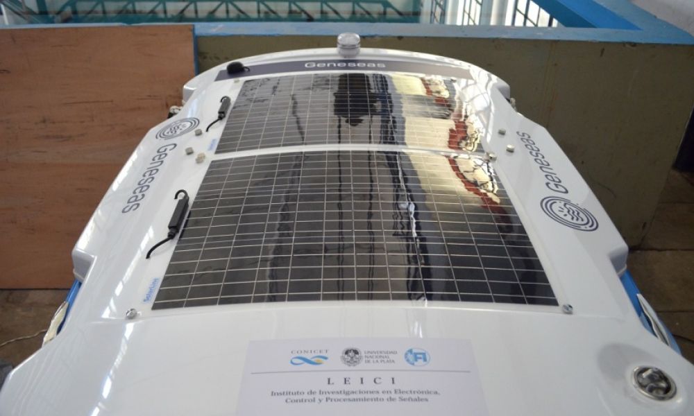 Presentaron un robot flotante