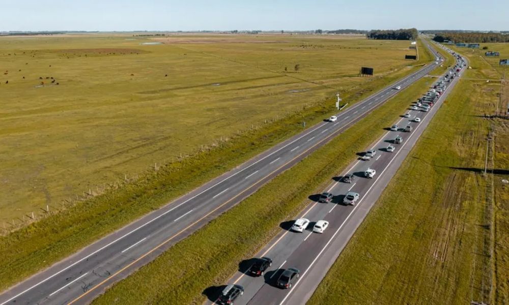 Más de un millón de personas viajaron durante el finde