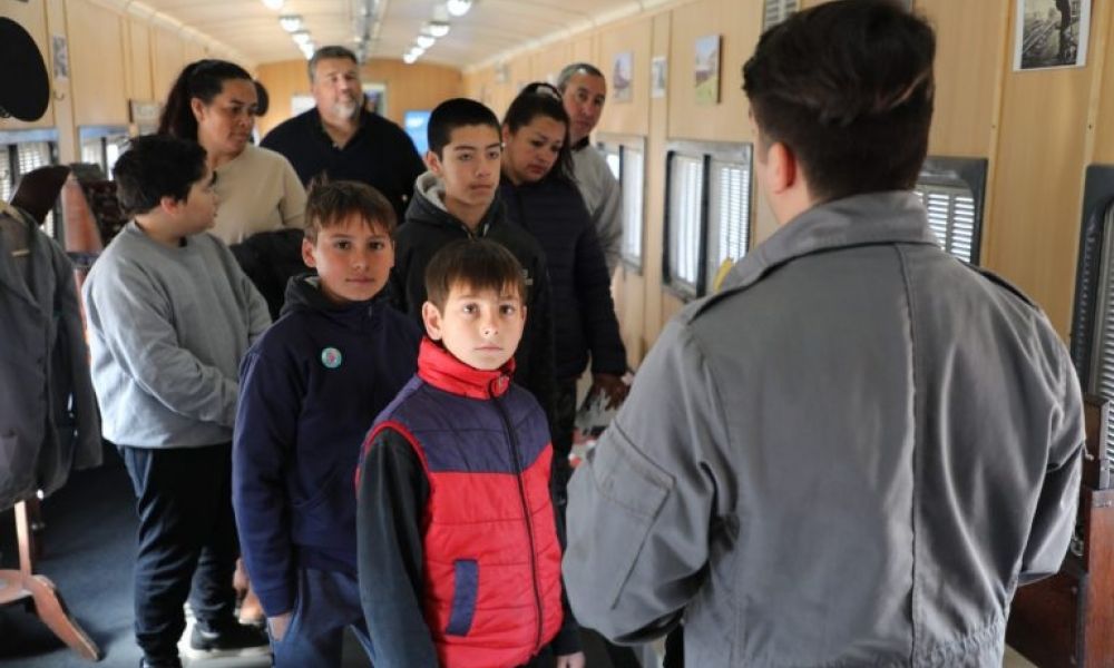 Llega el tren museo a Pergamino