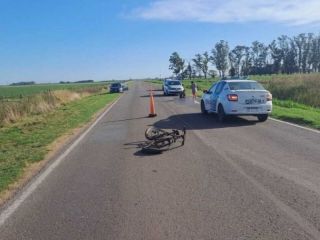 Tragedia en Ruta 188: Un ciclista de 70 aos muri tras ser embestido por un automvil