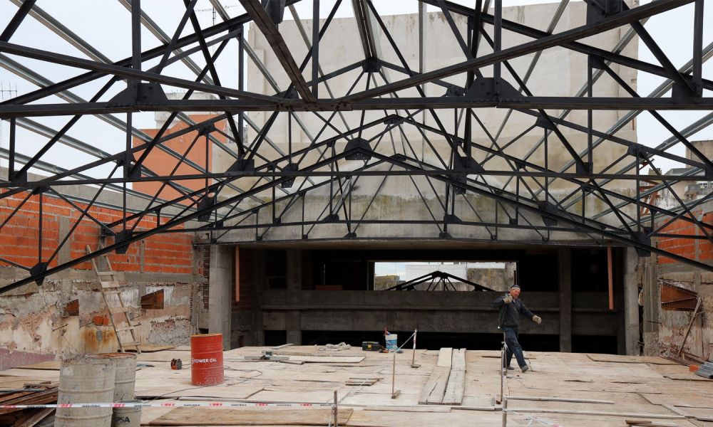 Teatro San Martín avanza