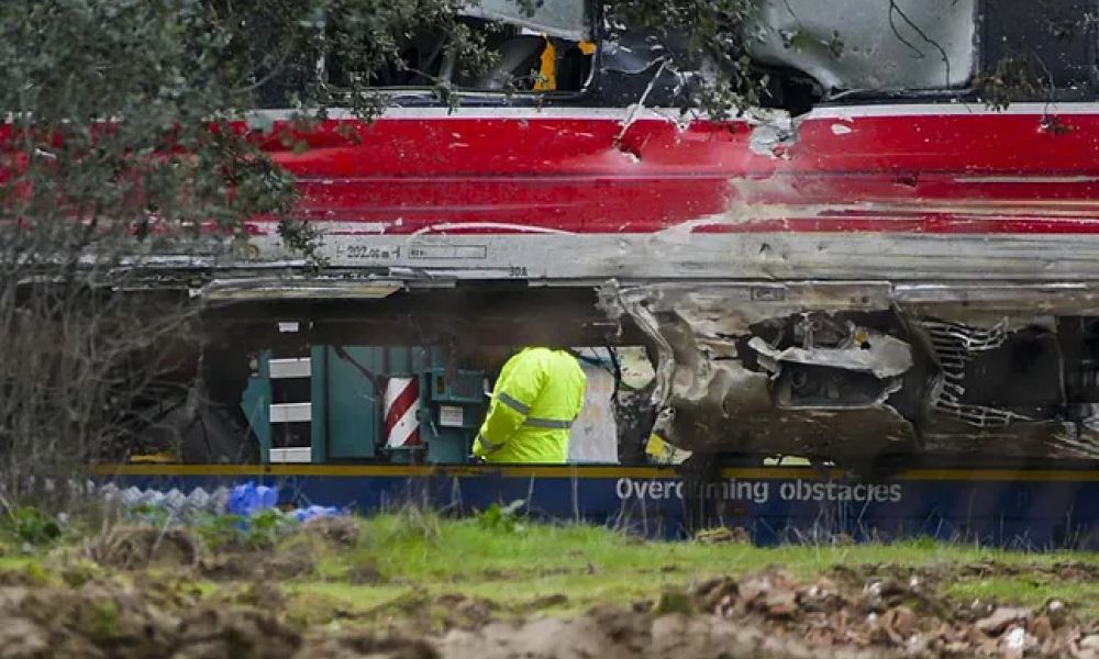 Dos descarrilamientos en Cataluña