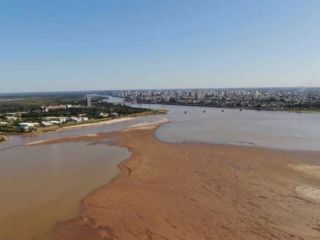 Califican de grave la bajante histrica del Paran y piden uso responsable del agua potable