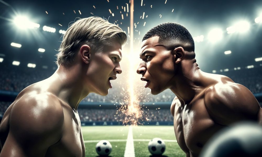 Hoy Mbappé y Haaland, cara a cara