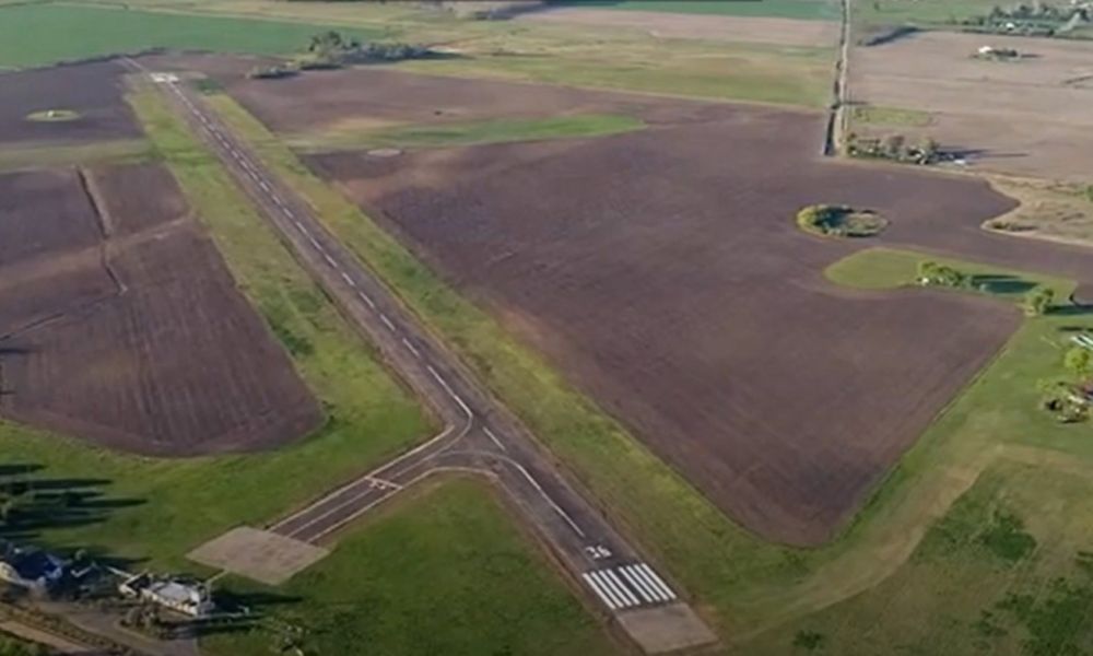 Junín busca habilitar su aeródromo para operaciones las 24 h