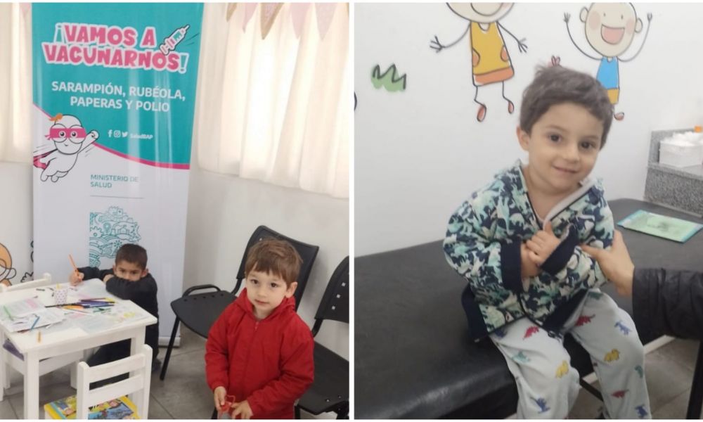 Operativo de vacunación casa por casa