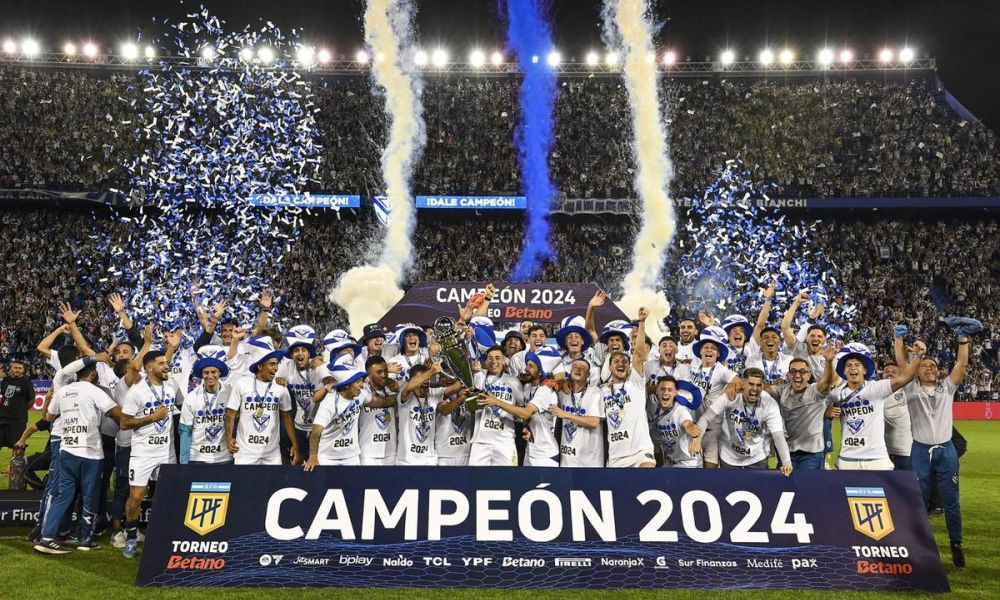 Vélez se consagra campeón de la Liga Profesional