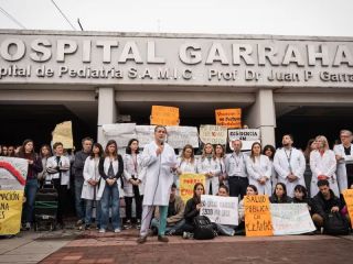 Garrahan: Profesionales de la salud redoblan la lucha en defensa del hospital pediátrico