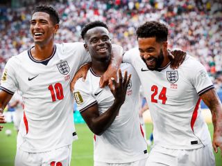 Festival de goles en Miami: Inglaterra venció 6-4 a Francia con un hat-trick de Saka y un doblete de Mbappé