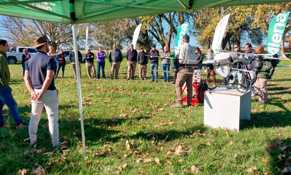 Drones en el agro