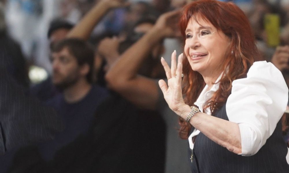 Cristina Kirchner en el centro de la escena