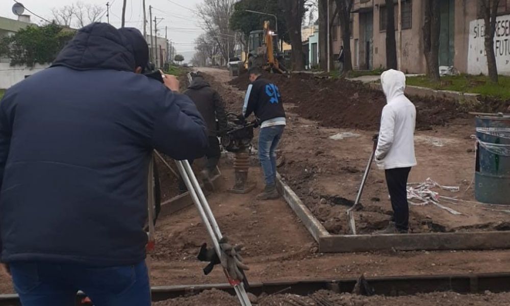 Plan de Cordón Cuneta en los Barrios