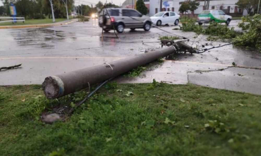 Temporal en Olavarría