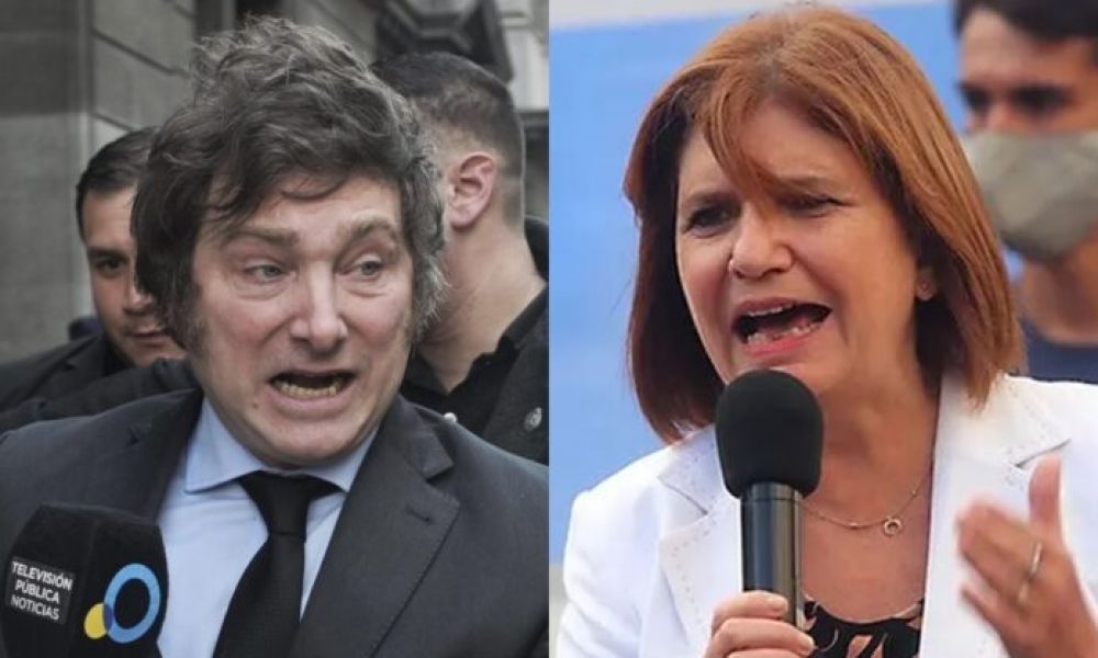 Javier Milei y Patricia Bullrich