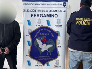 Cayó en Rojas el presunto proveedor de droga de un búnker pergaminense