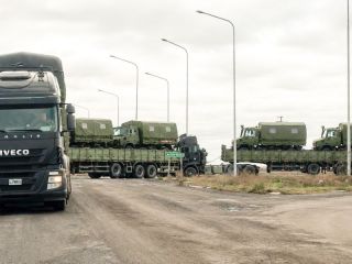 Los nuevos Unimog U-4000 ya están en Neuquén: Refuerzo logístico para la VI Brigada de Montaña