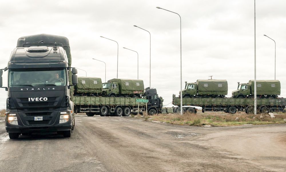 Los nuevos Unimog U-4000 ya están en Neuquén