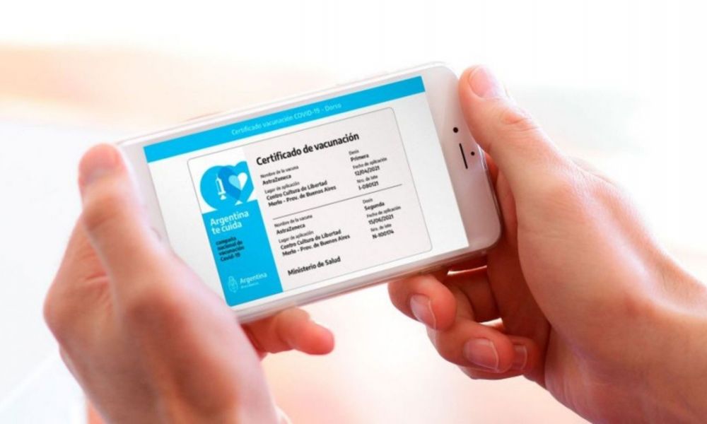 Certificado de vacunación