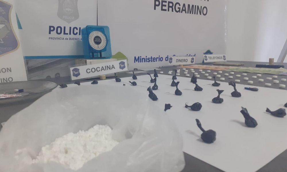 Detienen a un individuo por comercialización de cocaína