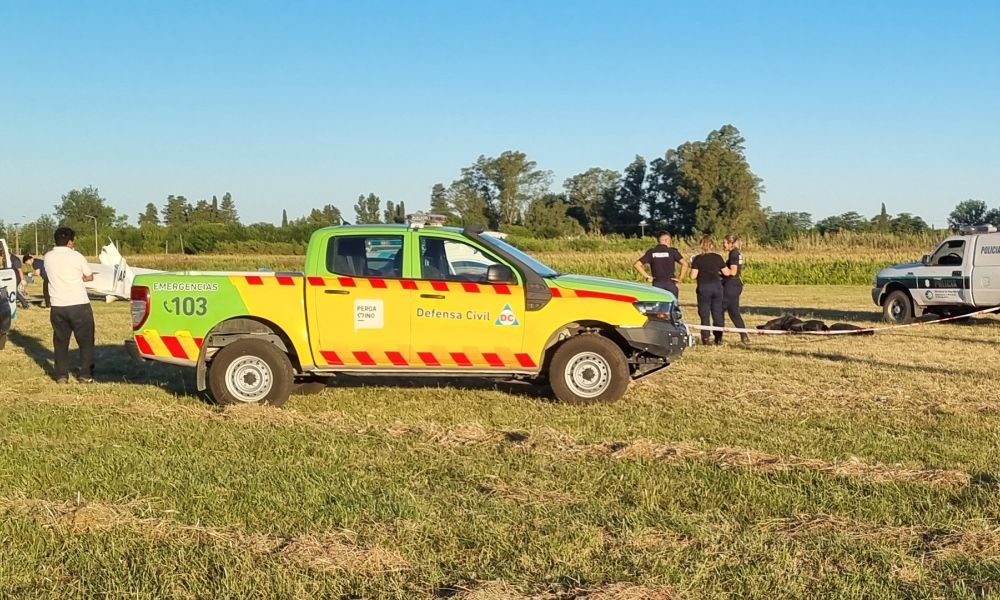 Tragedia en el Aeroclub Pergamino