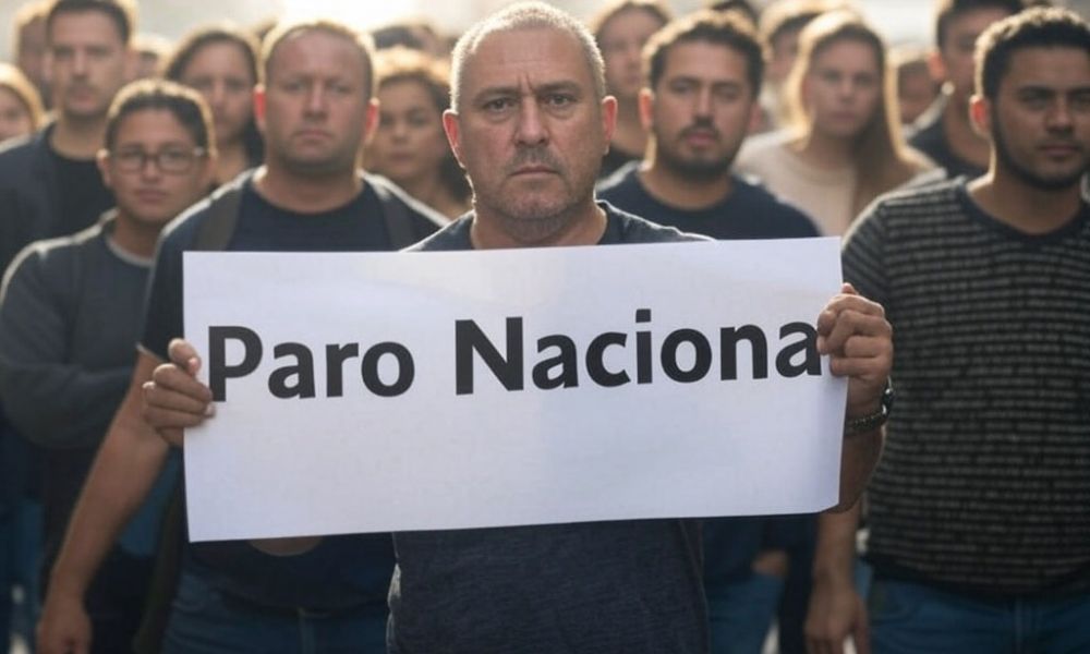 Paro nacional en marcha