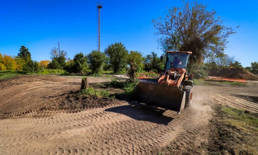 Obras en el Parque Belgrano