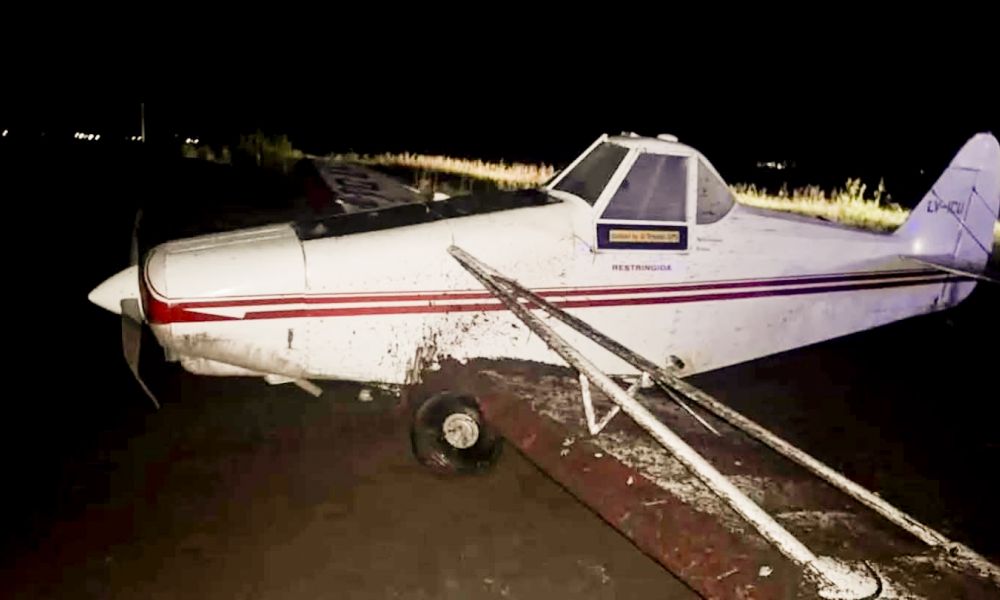 Aterrizaje de emergencia en Pinzón