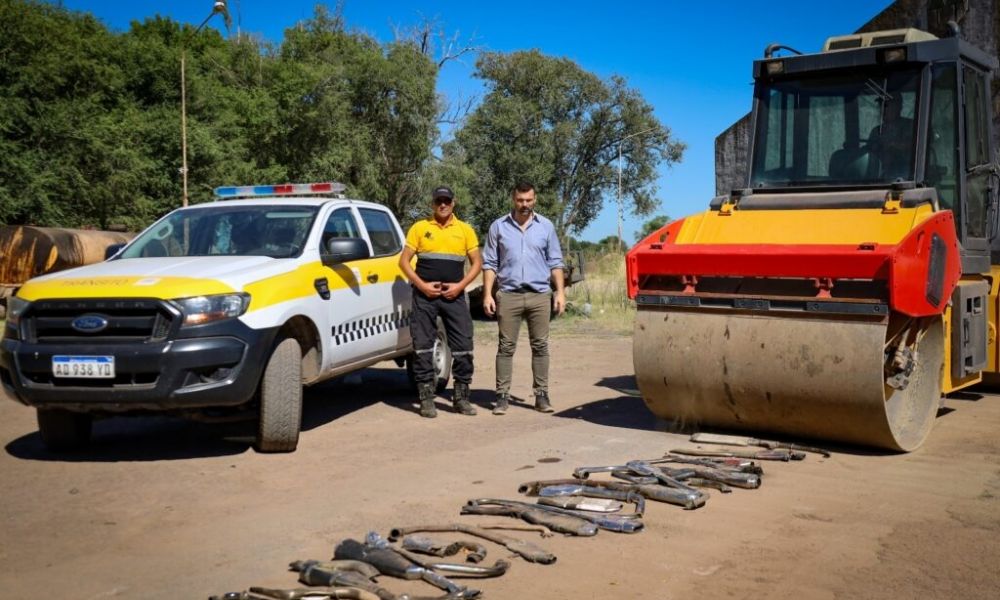 Pergamino refuerza controles y destruye escapes ilegales