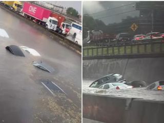 Temporal repentino sacudió al AMBA: Granizo, vientos y calles anegadas en minutos