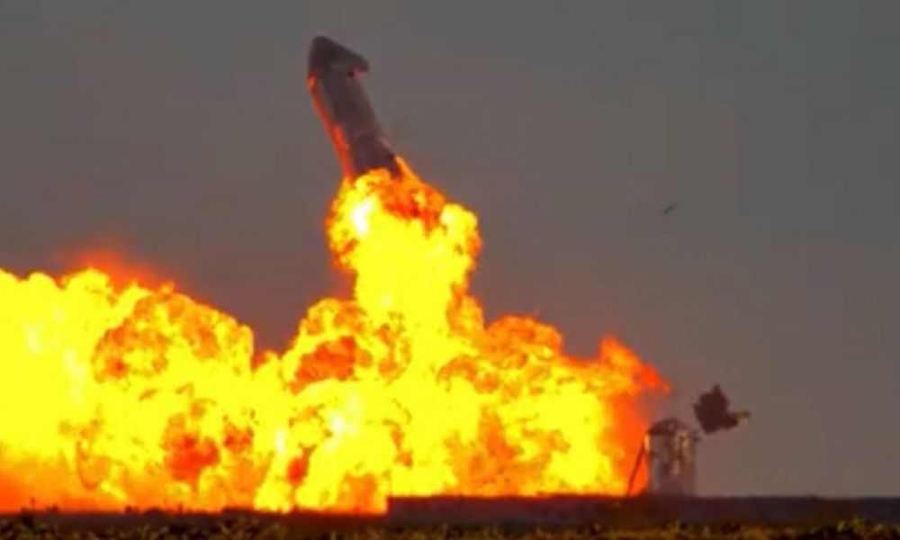 Explotó un prototipo de cohete SpaceX