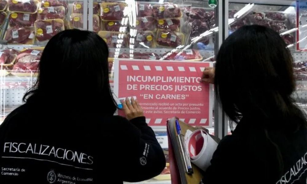 Sancionaron a supermercados por incumplimientos