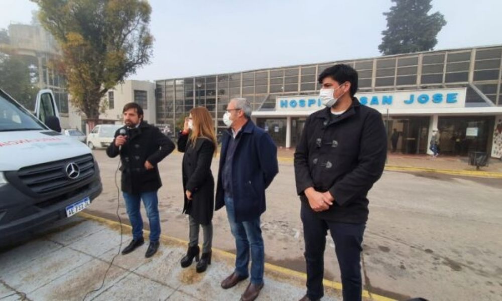 Nicolás Kreplak en Hospital San José