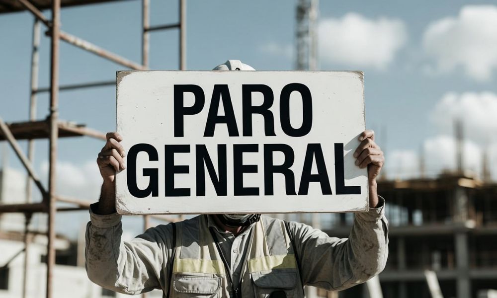 Paro general contra la reforma laboral