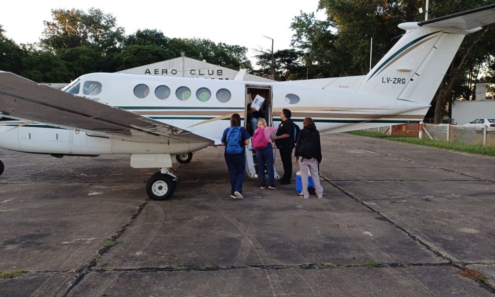 Operativo sanitario histórico en Pergamino