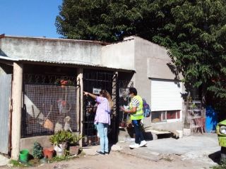 Pergamino: Campaa de concientizacin y descacharrizacin en Barrio Jorge Newbery