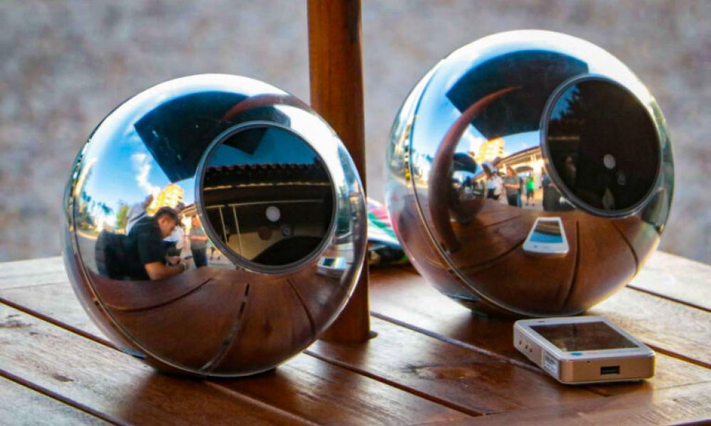 Escaneo de iris por criptomonedas