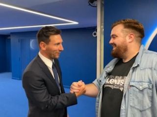 Pasamos de la tristeza a la alegra en un par de das le dijo Messi al streamer Ibai Llanos