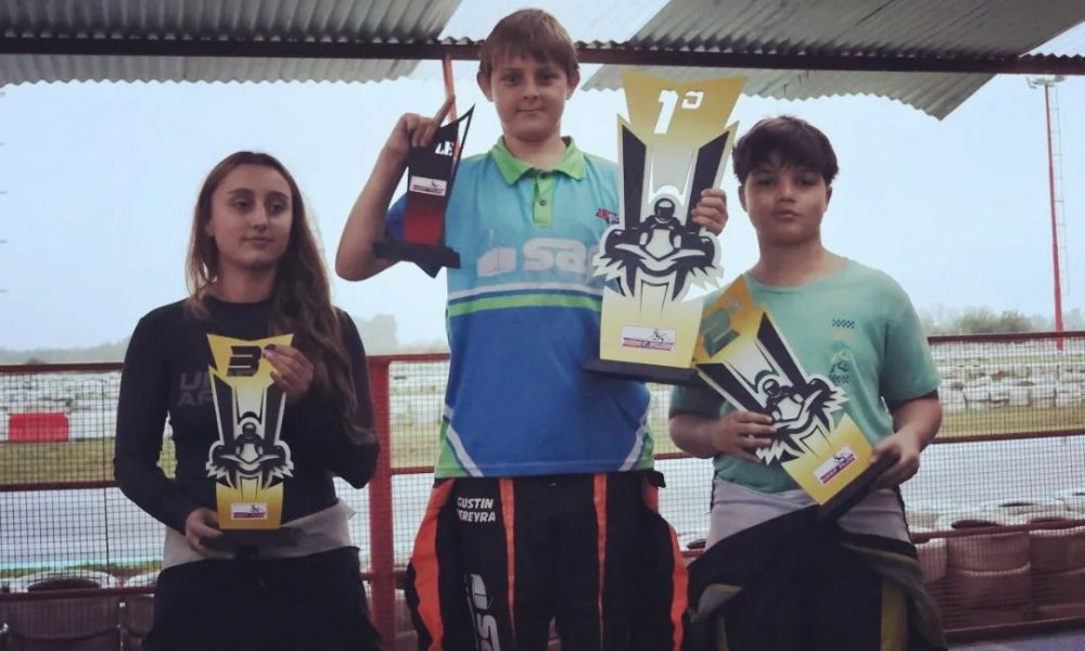 Agustín Pereyra domina en el KartPlus