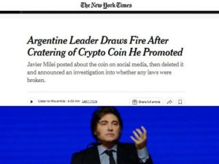 El escndalo $Libra que sacude a Milei, segn The New York Times