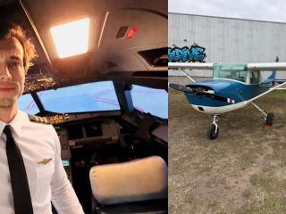 Revelan cómo fueron los últimos segundos antes de que un instructor se arrojara de un avión en pleno vuelo