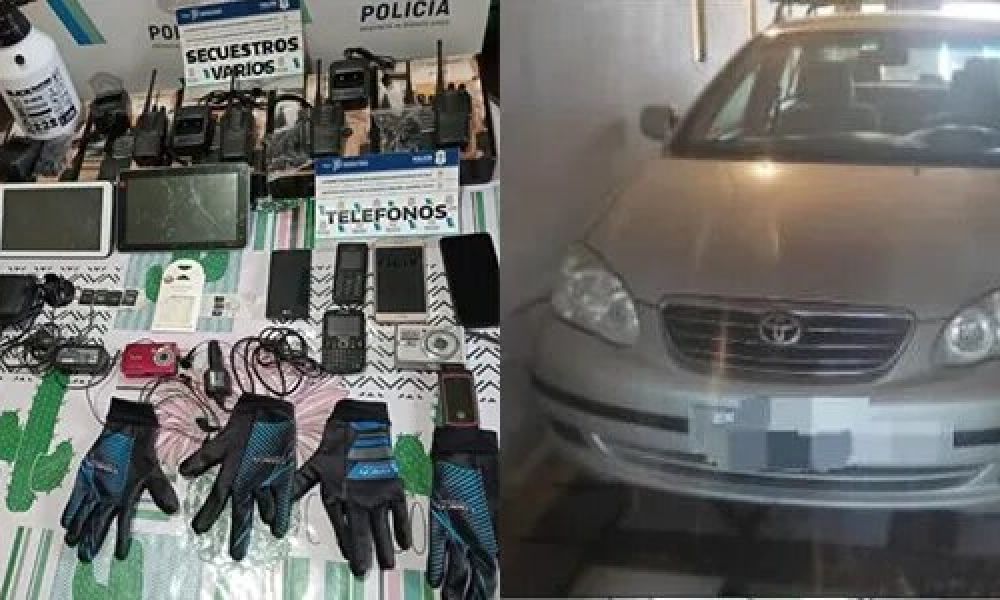Allanan viviendas en Pergamino por un robo en Supermercado