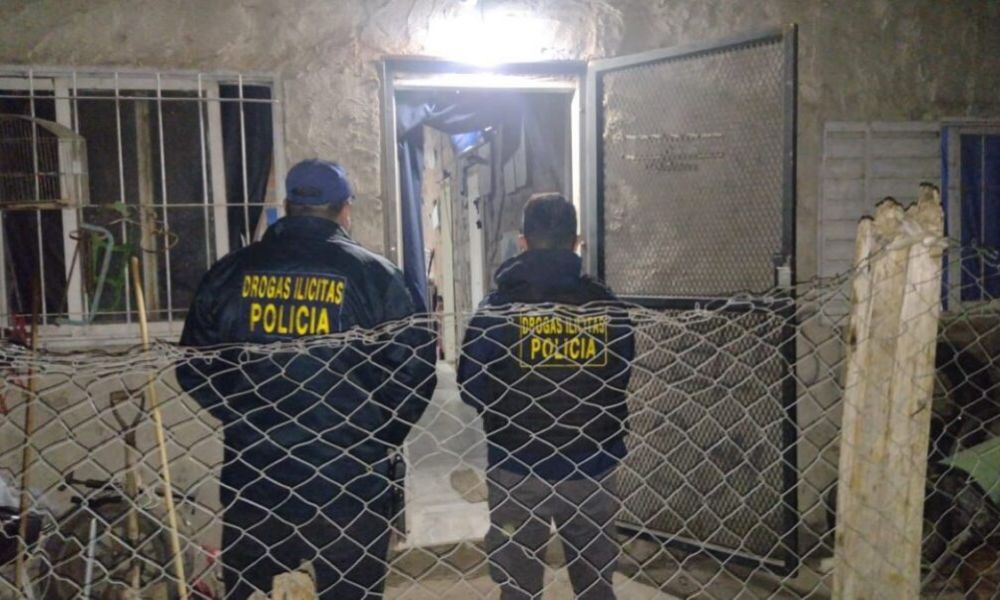 Megaoperativo antidrogas en San Nicolás