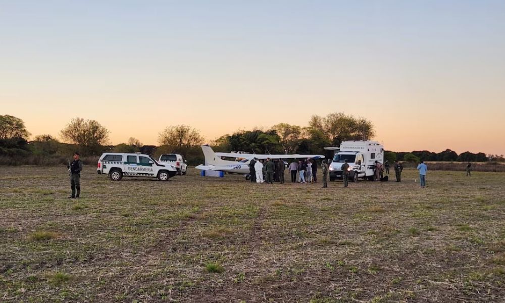 Avión con cocaína desató persecución, tiros y caos