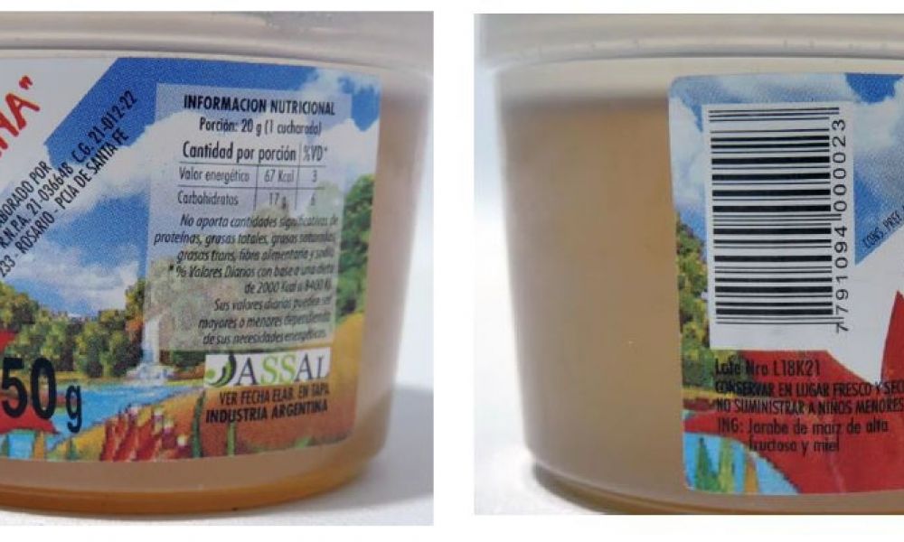 ANMAT prohíbe productos alimenticios ilegales