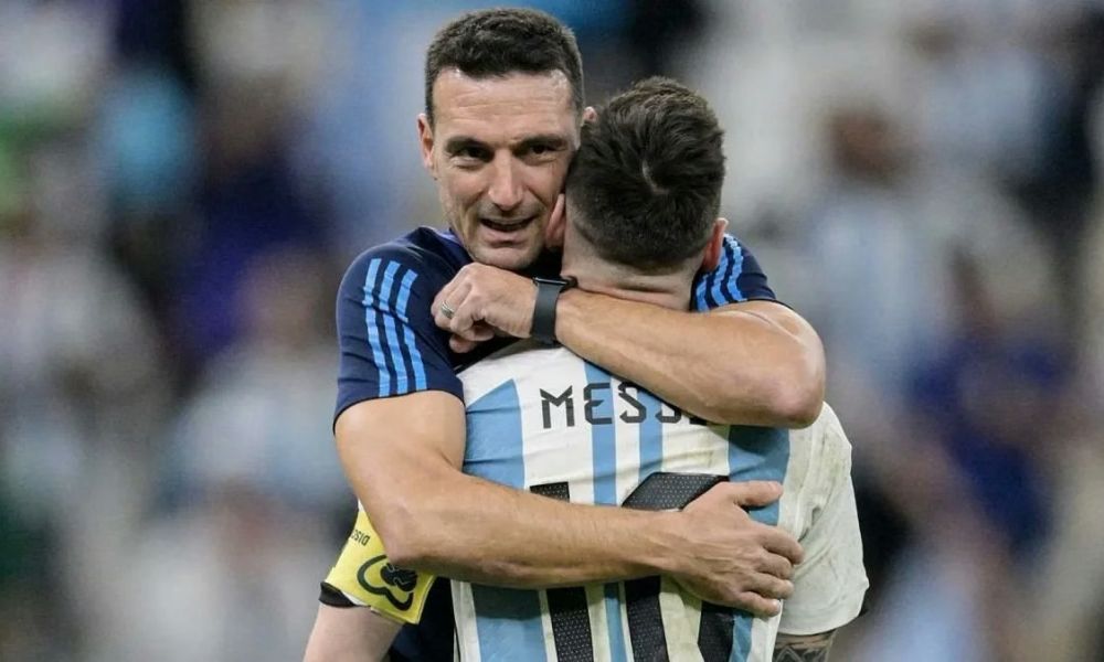 Scaloni abrió una puerta para Messi
