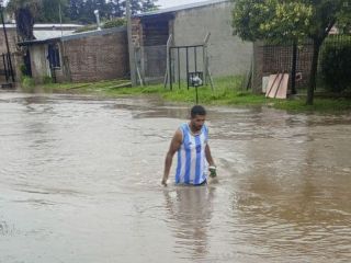 Coln: Un temporal incesante pone en jaque a la ciudad
