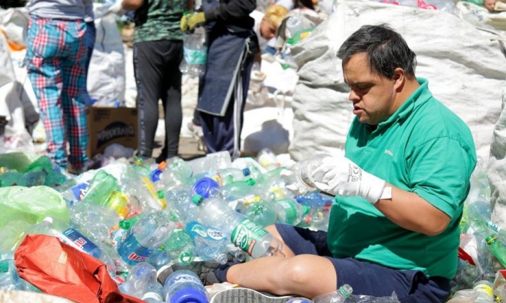 Taller Protegido recicló más de 150 mil kilos de plástico