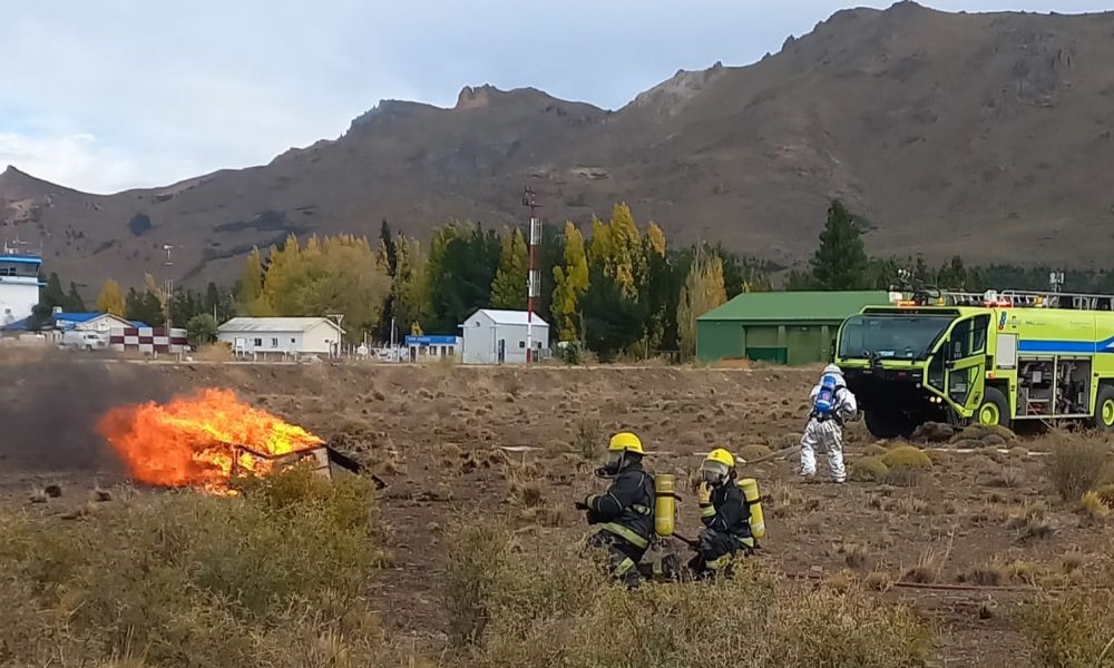 ANAC refuerza la seguridad aérea con simulacros
