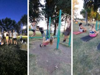 Arranca la Escuela Deportiva Municipal de Calistenia en el Parque Municipal