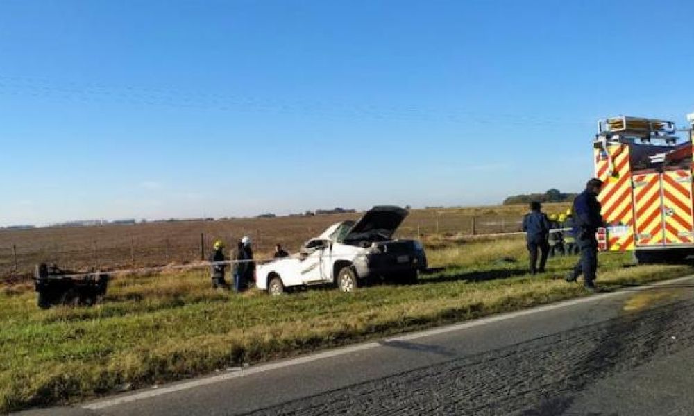 Trágico accidente en la Ruta 188